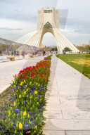 Azadi Tower or Freedom Monument formerly known as Shahyad Tower and cultural complex, Tehran, Islamic Republic of Iran