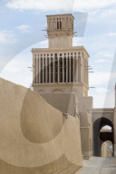 Aghazadeh Mansion and its windcatcher, Abarkook, Yazd Province, Iran