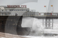 High winds in Brighton and the South East forcast for today. 