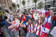 SPORT - Fussball:  Atletico Madrid holt spanischen Meistertitel