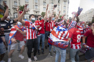 SPORT - Fussball:  Atletico Madrid holt spanischen Meistertitel