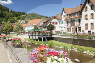 Schiltach, Black Forest, Kinzigtal Valley, Baden-Wuerttemberg, Germany