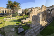 Temple of Apollo (Tempio di Apollo), Ortigia (Ortygia), Syracuse (Siracusa), UNESCO World Heritage Site, Sicily, Italy, Europe