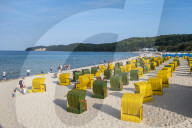 Seaside resort Binz, Island of Ruegen, Germany
