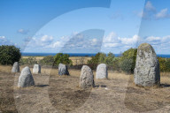 Iron Age burial ground at Gettlinge, Oland, Sweden