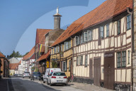 Historic town of Ystad, Sweden
