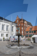 Historic town of Ystad, Sweden