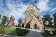 Gamla Uppsala church, Uppsala, Sweden