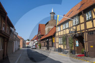 Historic town of Ystad, Sweden