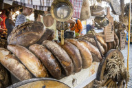 Fresh bread for sale, Gdansk. Poland