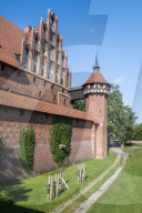 Unesco world heritage sight Malbork castle, Malbork, Poland