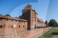 Unesco world heritage sight Malbork castle, Malbork, Poland