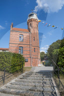Lighthouse of Ustka, Baltic sea, Poland