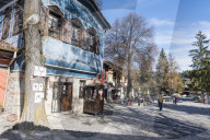 Town square of Koprivshtitsa, Bulgaria