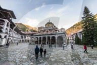 Church 'Nativity of the Virgin Mother' , UNesco world heritage sight Rila Monastery, Rila mountains, Bulgaria