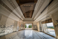 The summer palace of Saddam Hussein, Babylon, Iraq