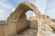 The ancient city of Ctesiphon with largest brick arch in the world, Iraq