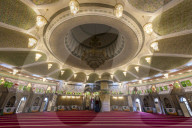 Main hall of the Maruf al-Karkhi sufi mosque, Baghdad, Iraq