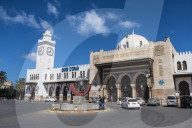 Beautiful colonial railway station of Oran, Algeria