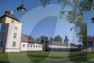Unesco world heritage sight,Princely Abbey of Corvey, North Rhine-Westphalia, Germany