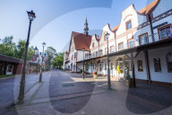 Old German buildings, Kaliningrad, Russia