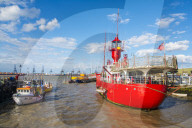 The harbour of Harwich, England, United Kingdom
