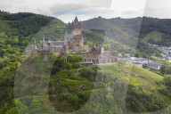 Imperial castle of Cochem on the Moselle, Moselle valley, Germany