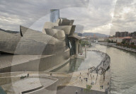 Guggenheim museum in Bilbao, Vizcaya,Basque Country,Euskadi,Spain