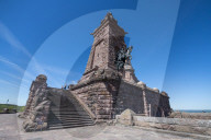 Kyffhaeuser Monument, Barbarossa monument, Thuringia, Germany