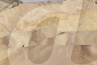Zabriskie point in Death Valley National Park