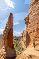 The Saddle of Cathedral Rock Sedona, Arizona, USA