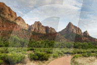 The Watchman Zion National Park, Utah, USA, North America