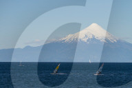 Llanquihue and Volcan Osorno, Puerto Varas, Chilean Lake District, Los Lagos, Chile