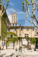 streets of Aix en Provence, Bouches du Rhone France