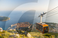 Aerial view of Dubrovnik