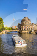 Bode Museum on the River Spree in Berlin, Germany, Europe