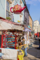 Portobello Market, Portobello Road, Kensington & Chelsea, London, England, United Kingdom, Europe