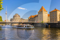 Bode Museum on the River Spree in Berlin, Germany, Europe