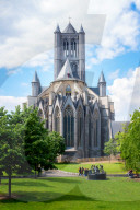 St. Bavo's Cathedral (Sint-Baafskathedraal), Ghent, West Flanders, Belgium, Europe