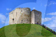Clifford's Tower, York, England, UK