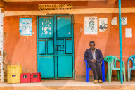 Colorful street life in Uganda