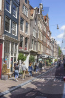 The Nine Streets district, De Negen Straatjes, a neighbourhood of quirky shops and restaurants, Amsterdam, Netherlands