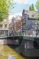 The Nine Streets district, De Negen Straatjes, a neighbourhood of quirky shops and restaurants, Amsterdam, Netherlands