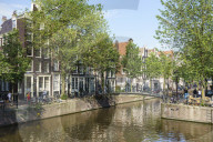 Canal scene, Brouwersgracht, Amsterdam, Netherlands