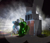 Behind the scenes at Glastonbury’s Live at Worthy Farm – photo essay. We joined Wolf Alice, Michael Kiwanuka, Haim, Jorja Smith, the Mutoid Waste Company and others as they made the film that replaces the Glastonbury festival this year