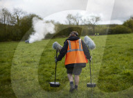 Behind the scenes at Glastonbury’s Live at Worthy Farm – photo essay. We joined Wolf Alice, Michael Kiwanuka, Haim, Jorja Smith, the Mutoid Waste Company and others as they made the film that replaces the Glastonbury festival this year