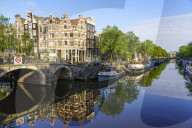 Brouwersgracht canal, Amsterdam, Netherlands