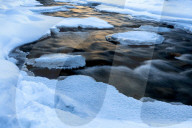 The Sunwapta River which is a tributary of the Athabasca River in jasper National Park, Alberta, Canada.