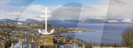 Free French Memorial, Lyle Hill, Greenock, River Clyde, Scotland, United Kingdom, Europe.