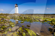 Southerness Lighthouse, Solway Coast, Dumfries and Galloway, Scotland, United Kingdom, Europe